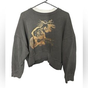 Taylor Swift Fearless WITH YOU I'D DANCE BOXY PULLOVER - Small